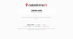 Desktop Screenshot of nekretnine.hr