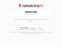 Tablet Screenshot of nekretnine.hr