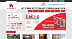 Desktop Screenshot of nekretnine.ba